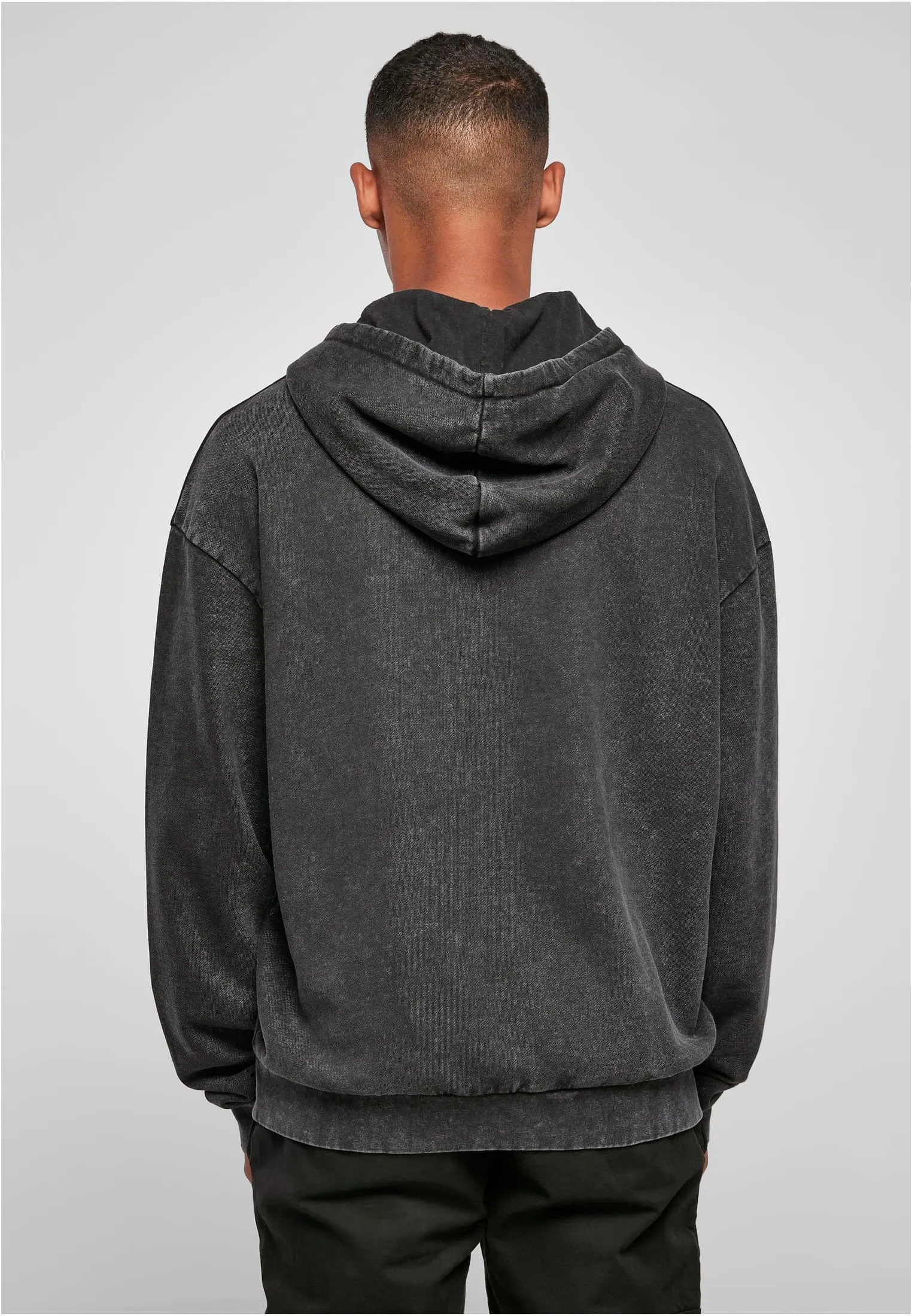 Acid washed oversize hoodie