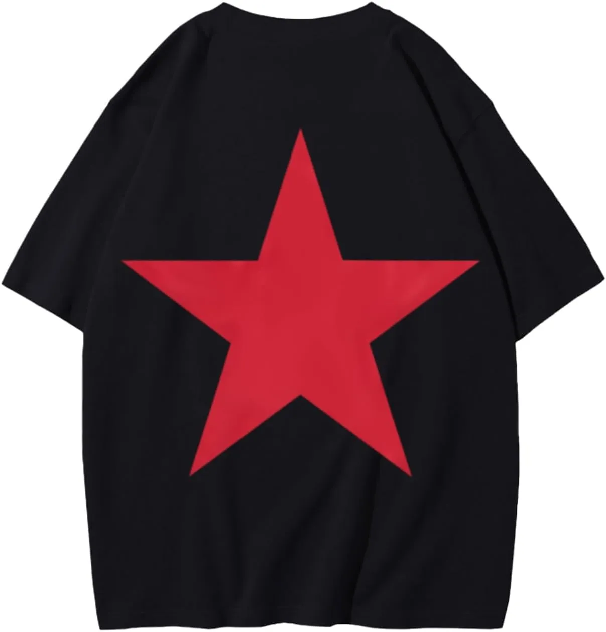 Aelfric Eden Star Graphic Tees Unisex Oversized Tshirts Casual Summer Baggy Streetwear Tops