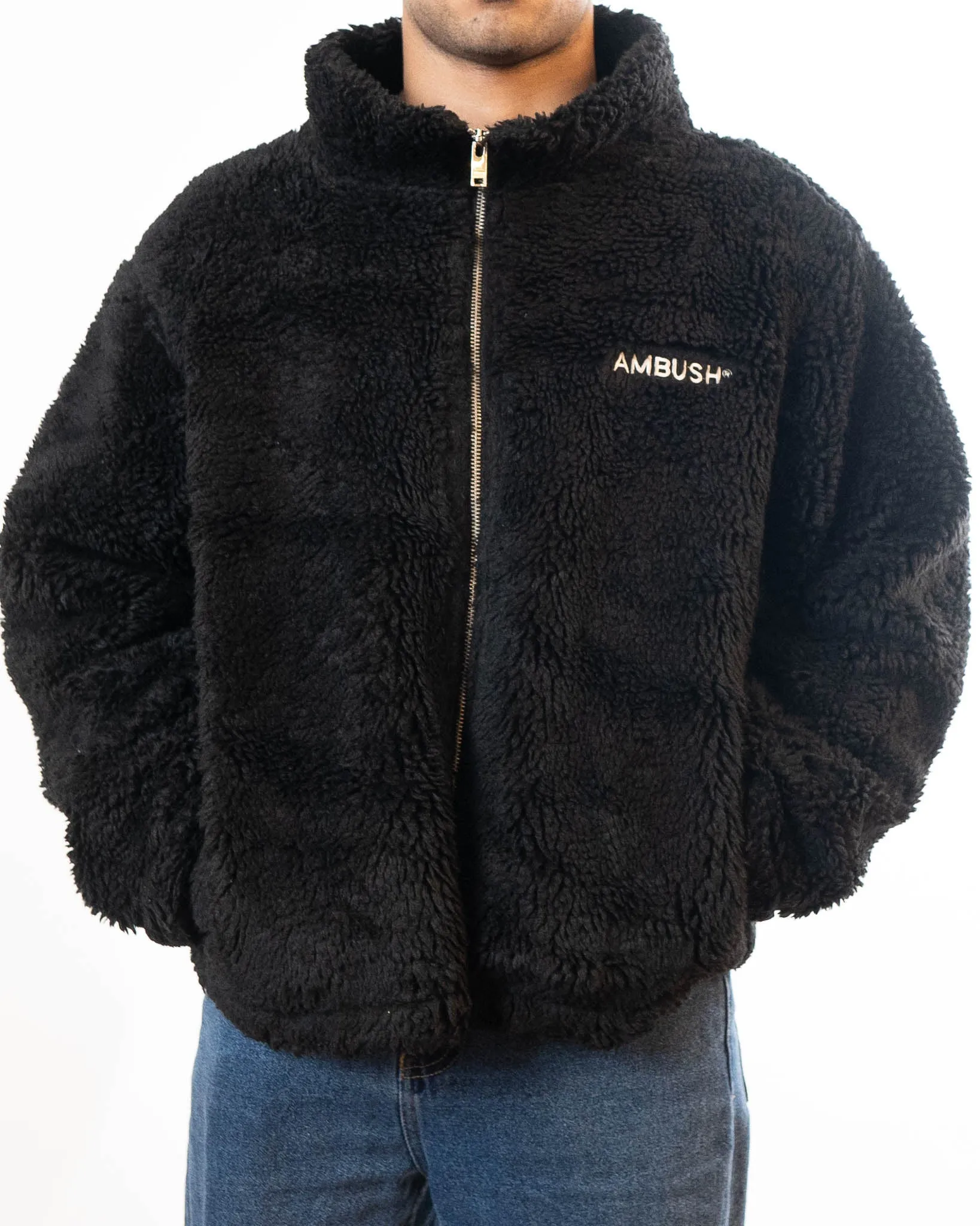 Ambush Wool Fleece Bomber Jacket