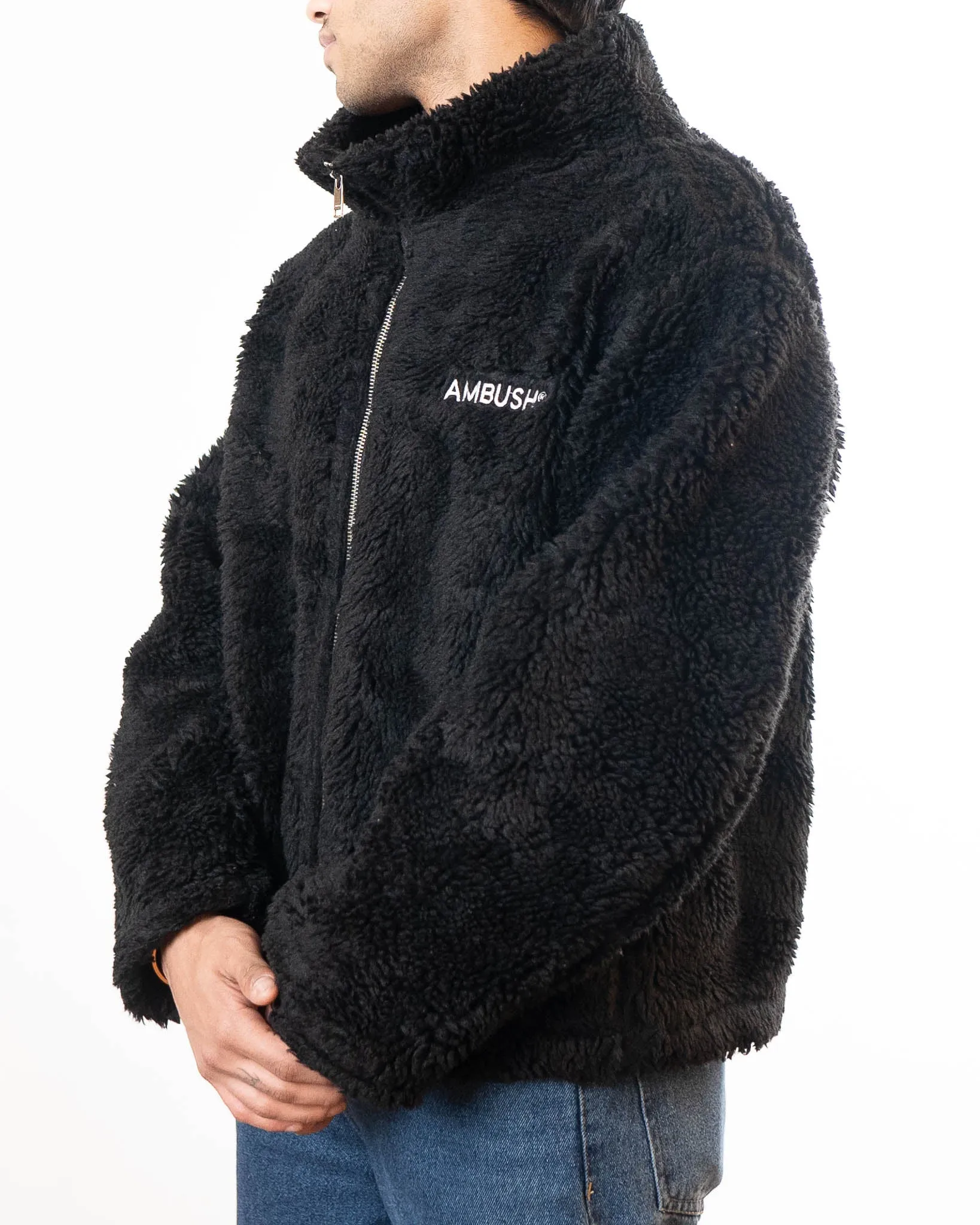 Ambush Wool Fleece Bomber Jacket