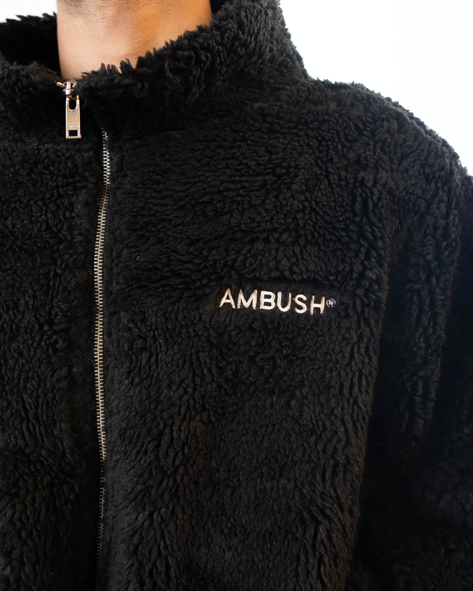 Ambush Wool Fleece Bomber Jacket
