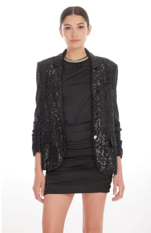 Avery Sequin Blazer