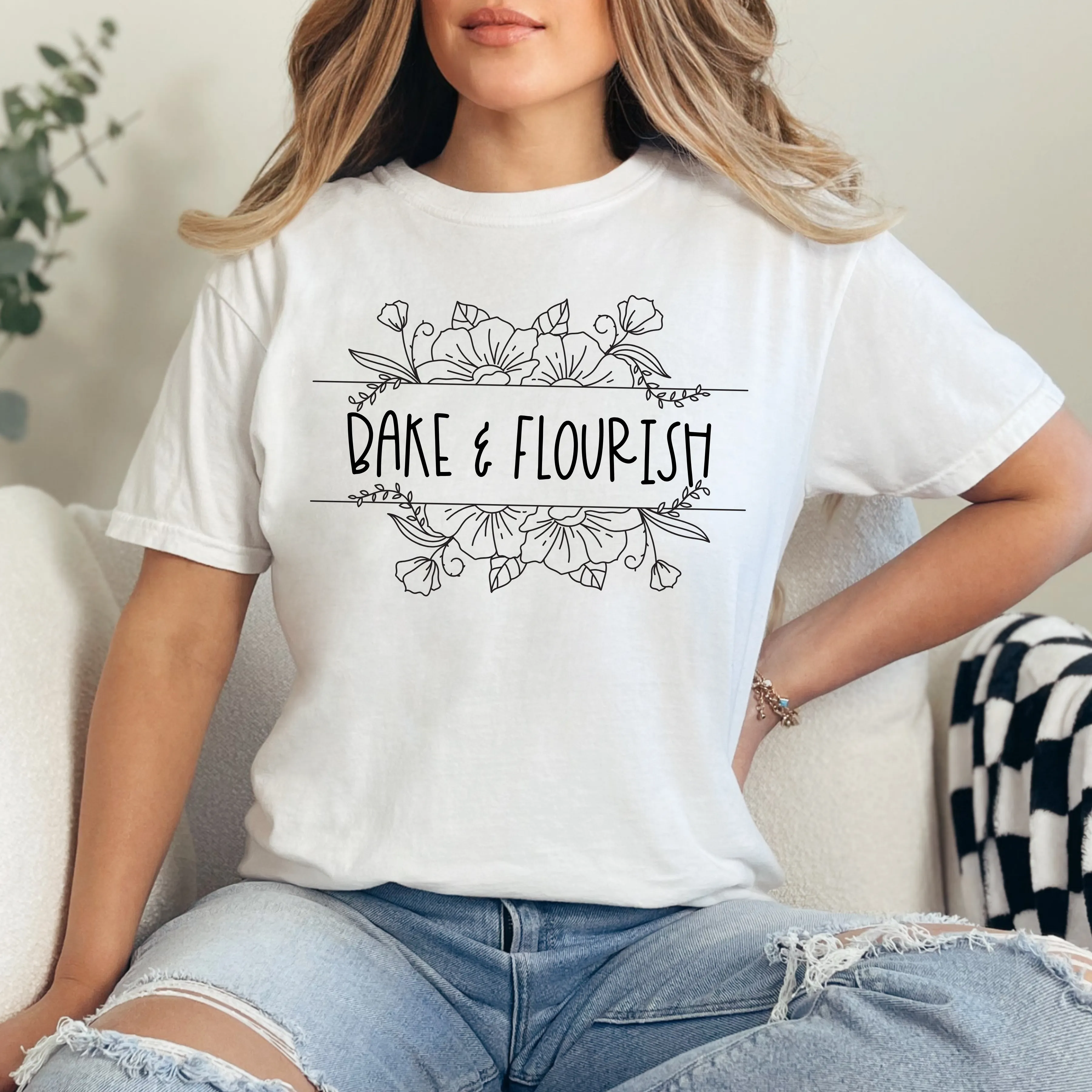 Bake & Flourish - T-Shirt