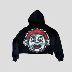 Big Head Cartoon Hoodie | Trendy & Comfy Streetwear
