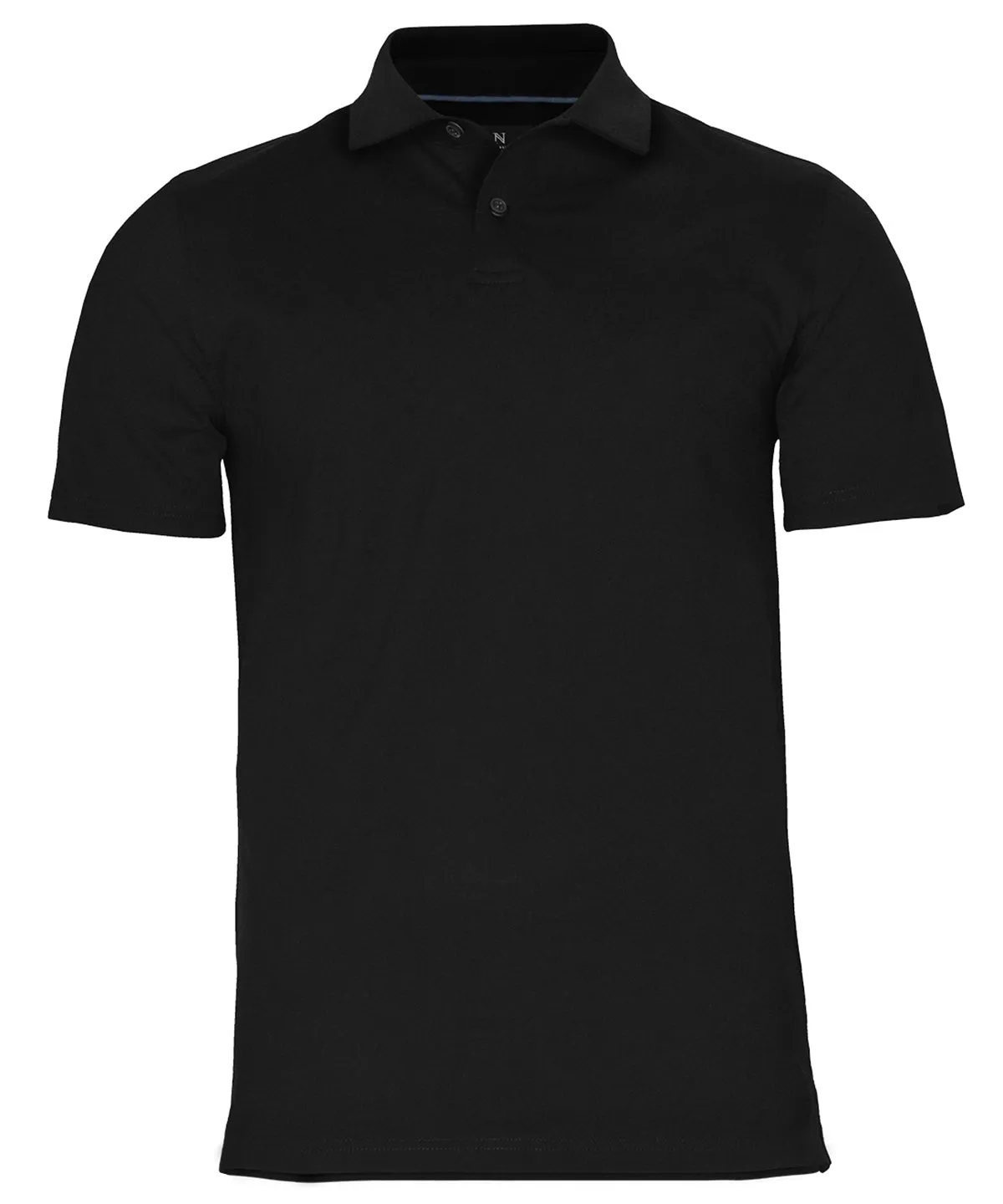 Black - Princeton - Stretch deluxe cutaway polo