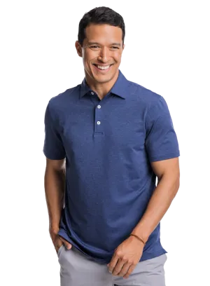 Brreeze Perf Hthr Polo Nautical Navy