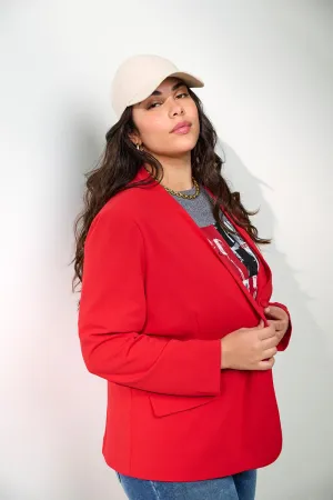 CARRENA L/S FIT UNLINED BLAZER TLR CUR