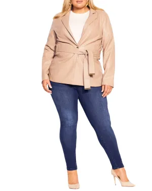 Christine Jacket | Taupe
