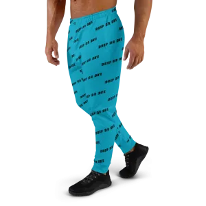 CRXWN | Drip or Dye | Racer Season 1 Unisex Jogger Racing Stripes Sweatpant Zoom Sky Blue