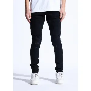 Crysp Denim Kurt Black Jeans (CRYF222-215)