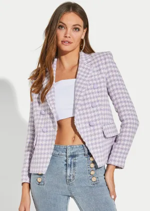 Eliza Blazer - Lavender Cream