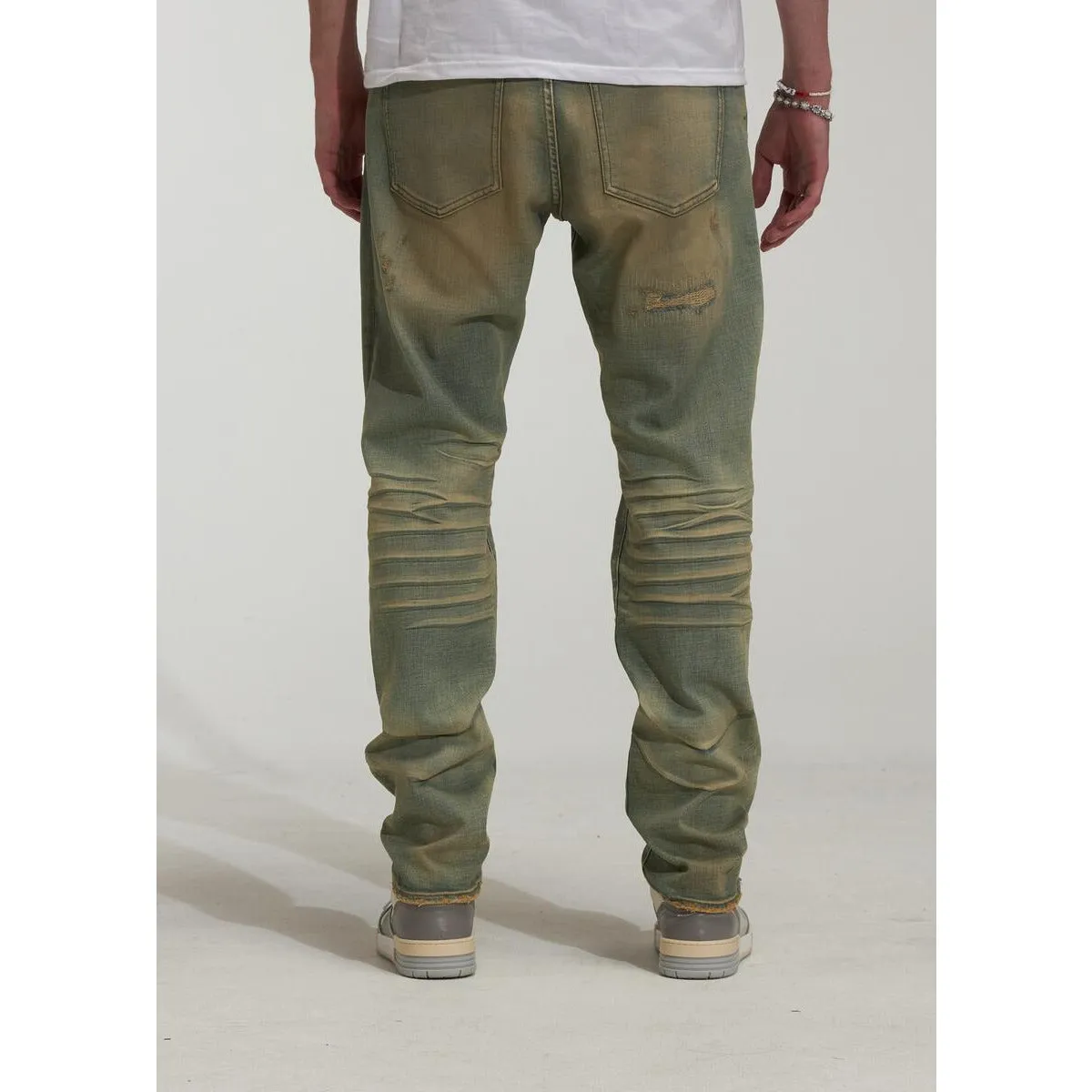 Embellish Criss Ripped Indigo Denim Jeans (EMBSPR223-115)