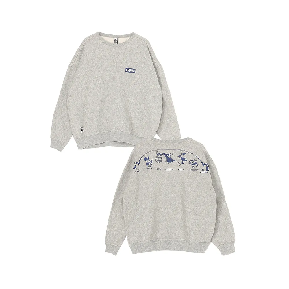 【FW24 秋冬・新品】Chums Men's Oversized Large Jump Rope Crew Top CH00-1468 FW24 長袖衛衣 男裝 M'S