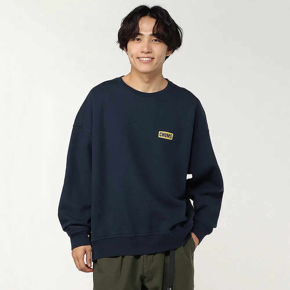 【FW24 秋冬・新品】Chums Men's Oversized Large Jump Rope Crew Top CH00-1468 FW24 長袖衛衣 男裝 M'S