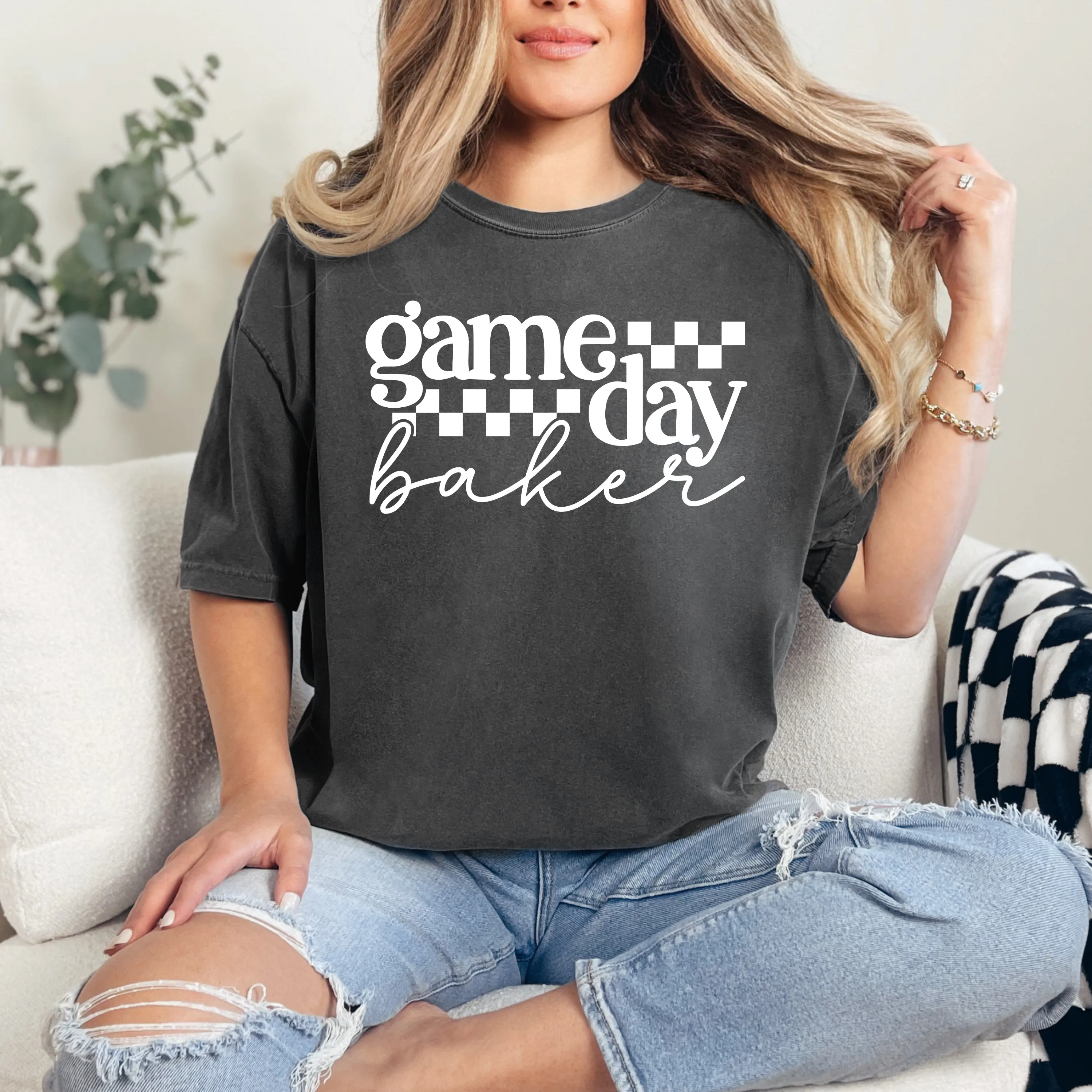Game Day Baker [White Design] - T-Shirt