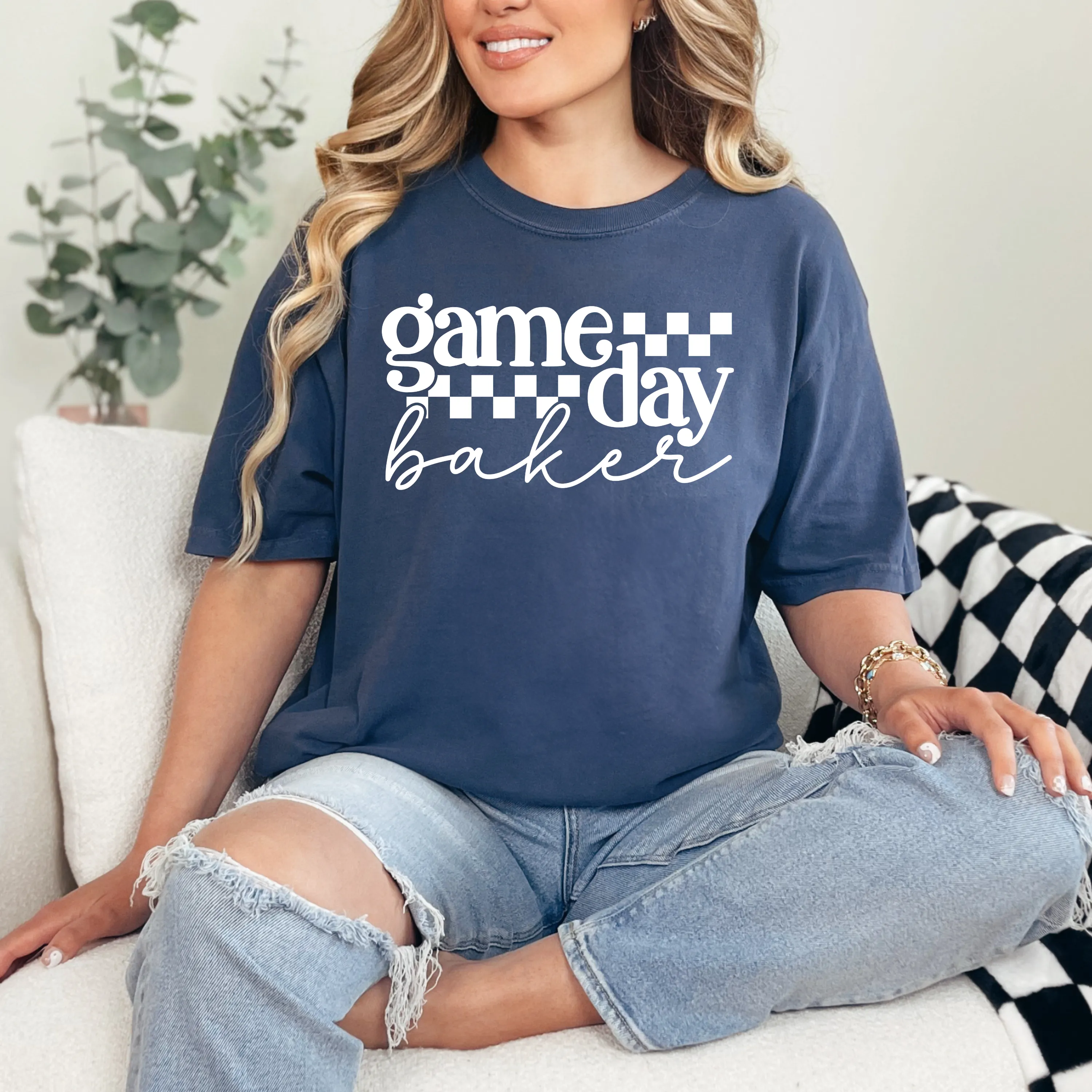 Game Day Baker [White Design] - T-Shirt