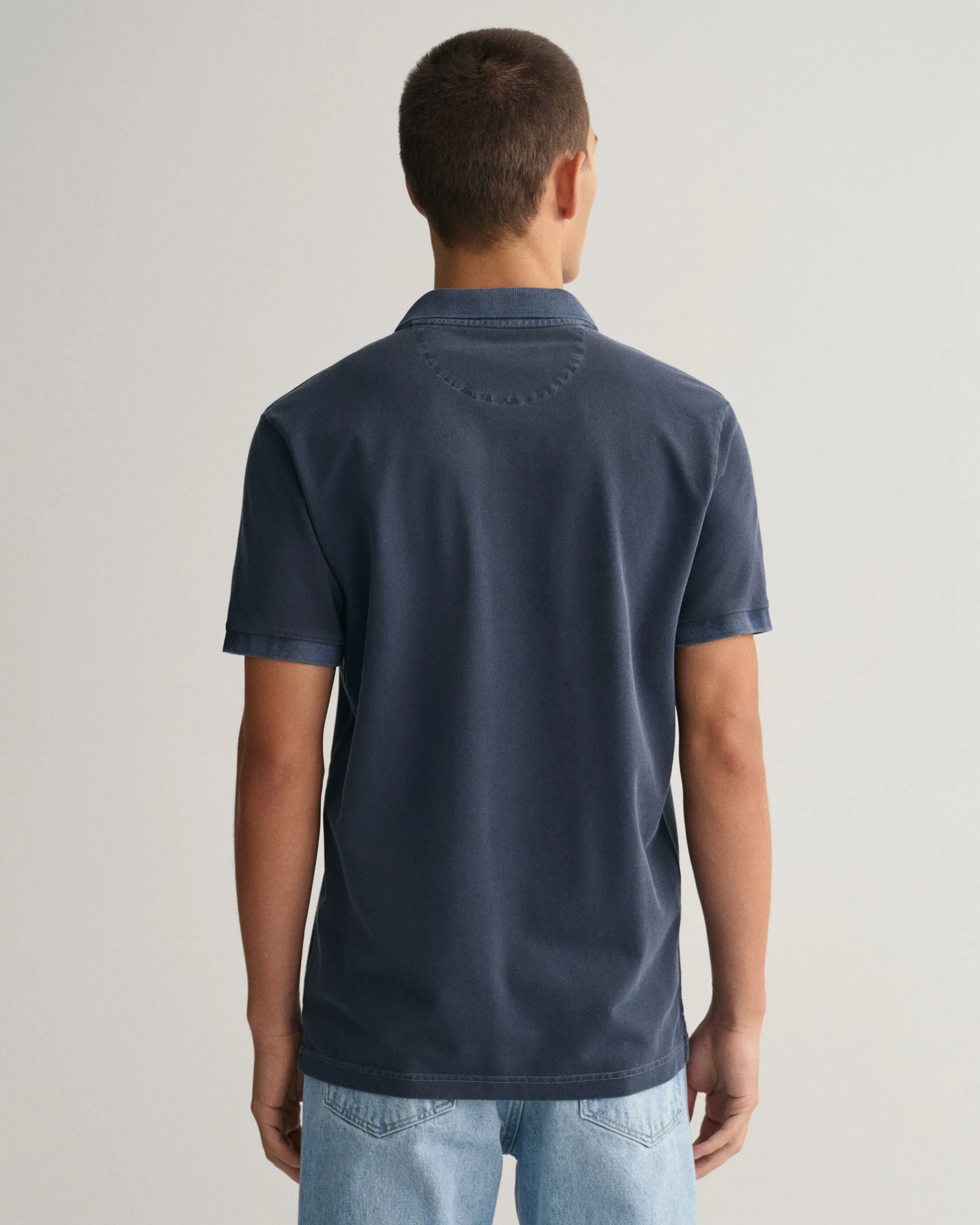 GANT - Sunfaded Jersey SS Rugger, Persian Blue