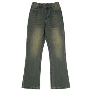 Gartered Vintage Fade Jeans