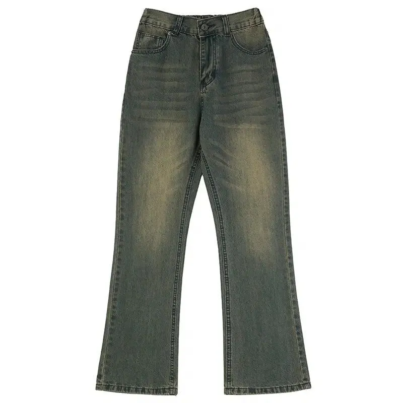 Gartered Vintage Fade Jeans