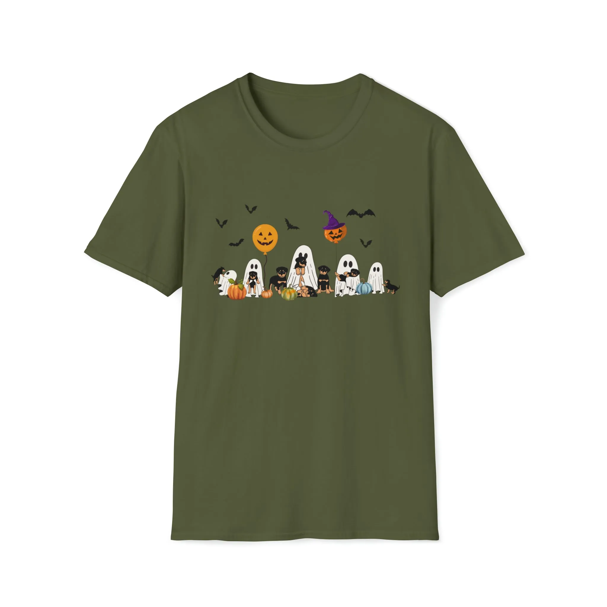Halloween shirt, Halloween Sweater, Happy Halloween, Retro Spooky Season, Ghost shirt,Halloween Dog shirt,Ghost Dog Shirt, Momster Shirt