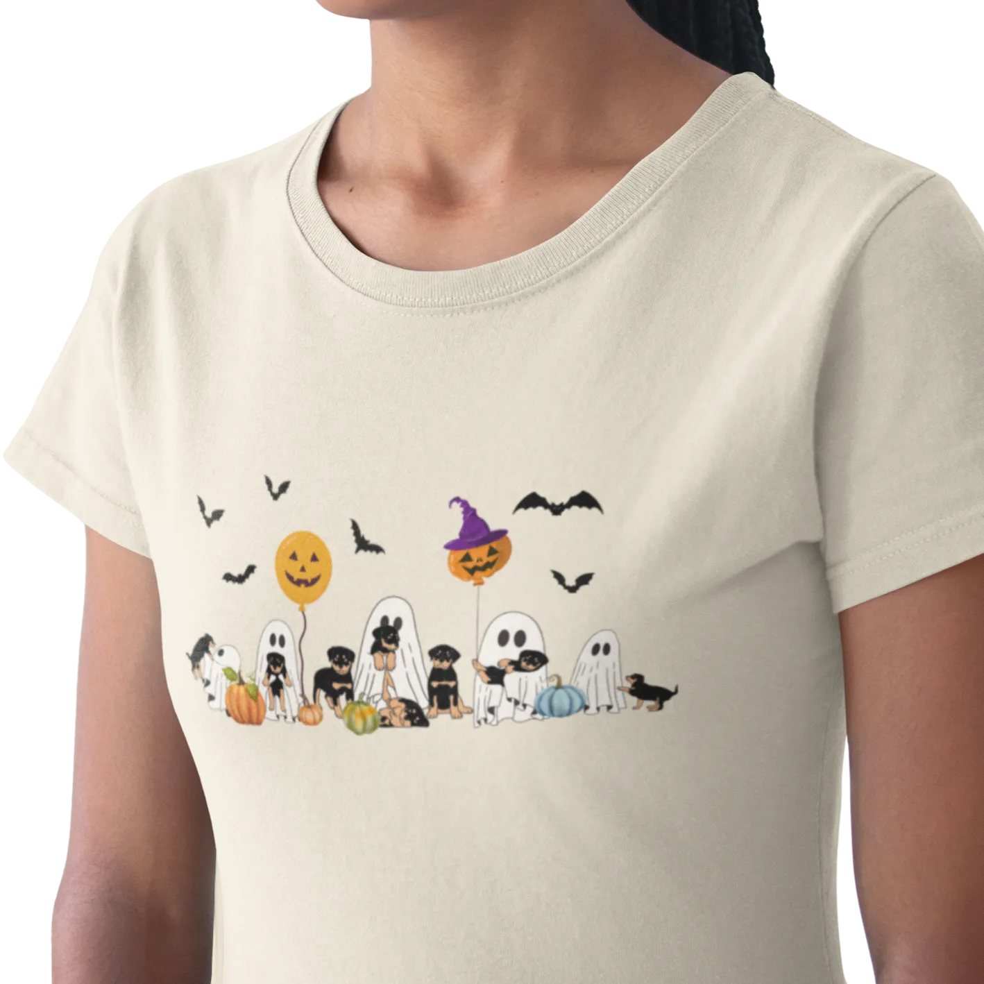 Halloween shirt, Halloween Sweater, Happy Halloween, Retro Spooky Season, Ghost shirt,Halloween Dog shirt,Ghost Dog Shirt, Momster Shirt