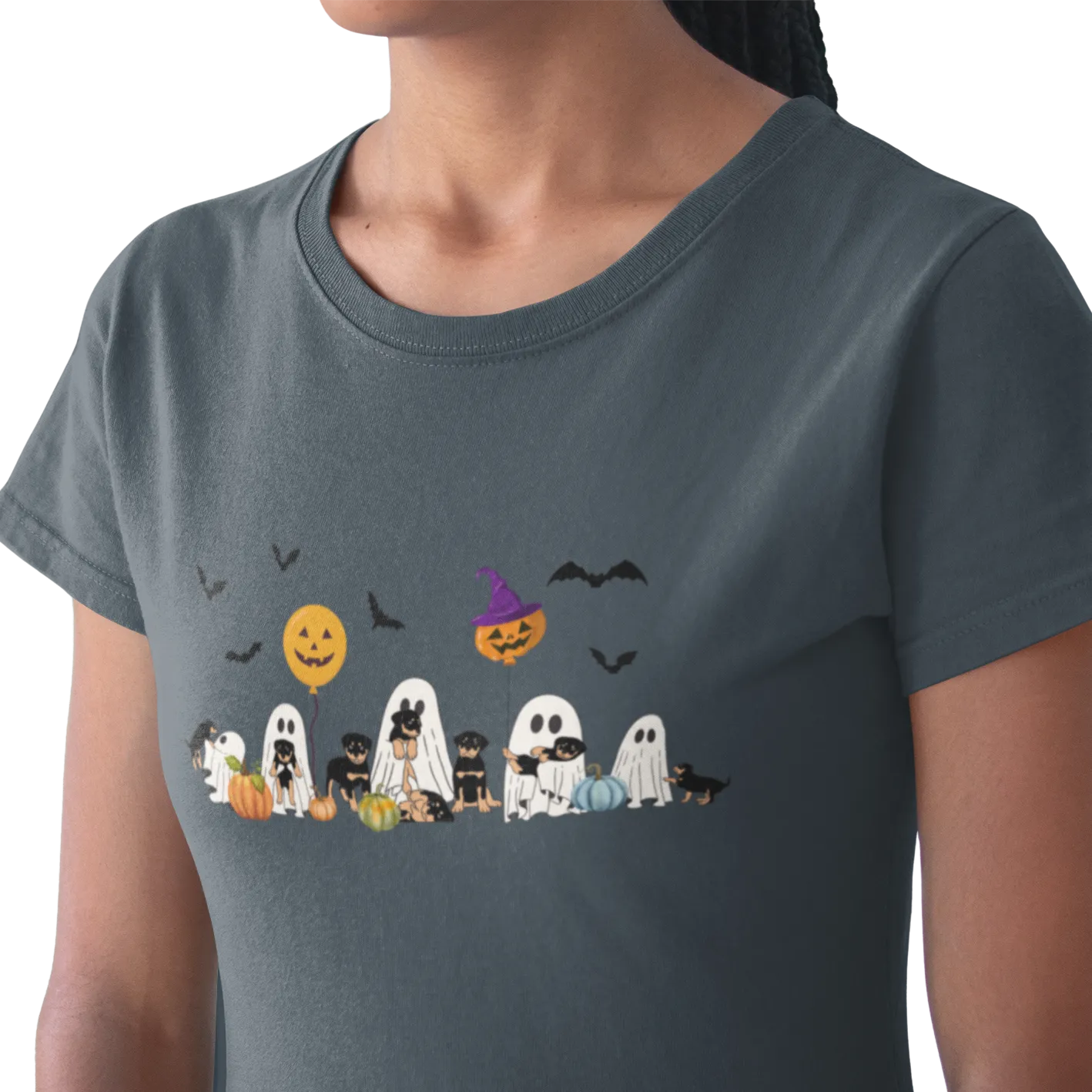 Halloween shirt, Halloween Sweater, Happy Halloween, Retro Spooky Season, Ghost shirt,Halloween Dog shirt,Ghost Dog Shirt, Momster Shirt