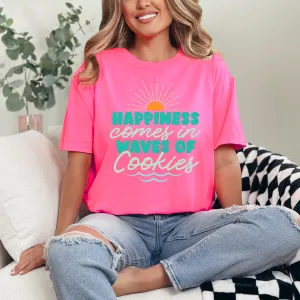 Happiness Comes in Waves - T-Shirt