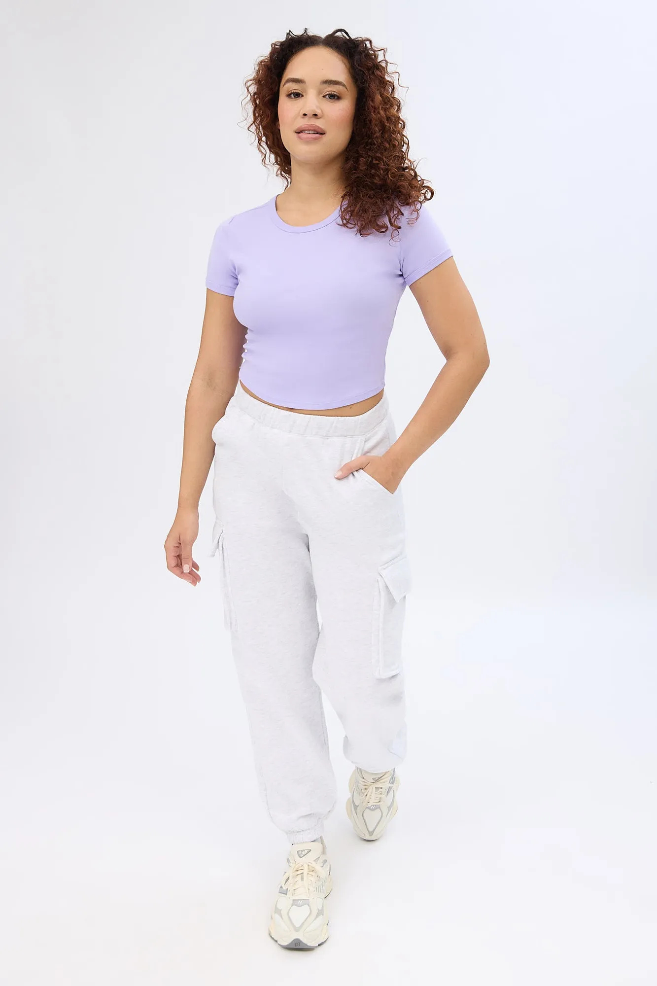 High Rise Baggy Cargo Jogger