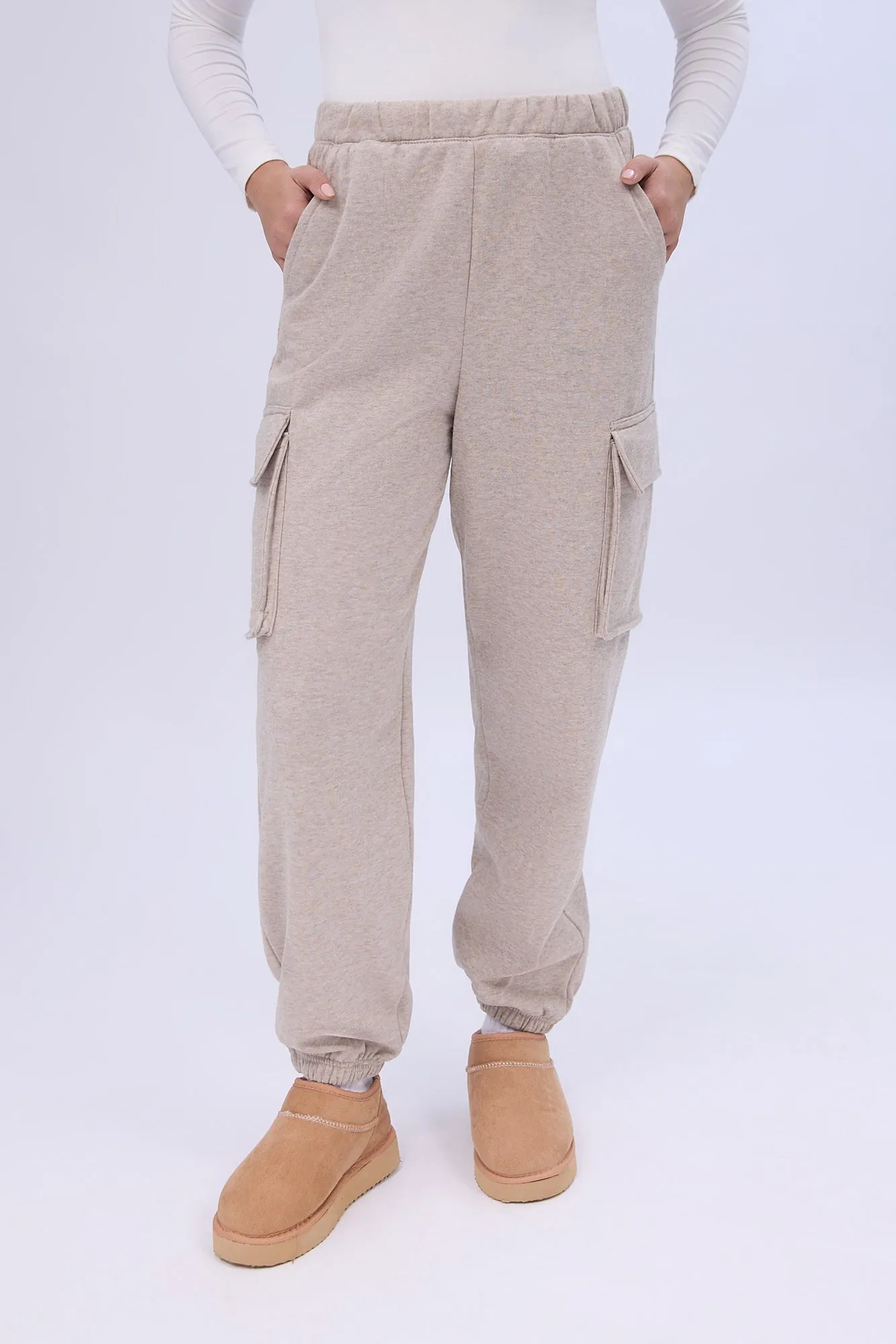 High Rise Baggy Cargo Jogger