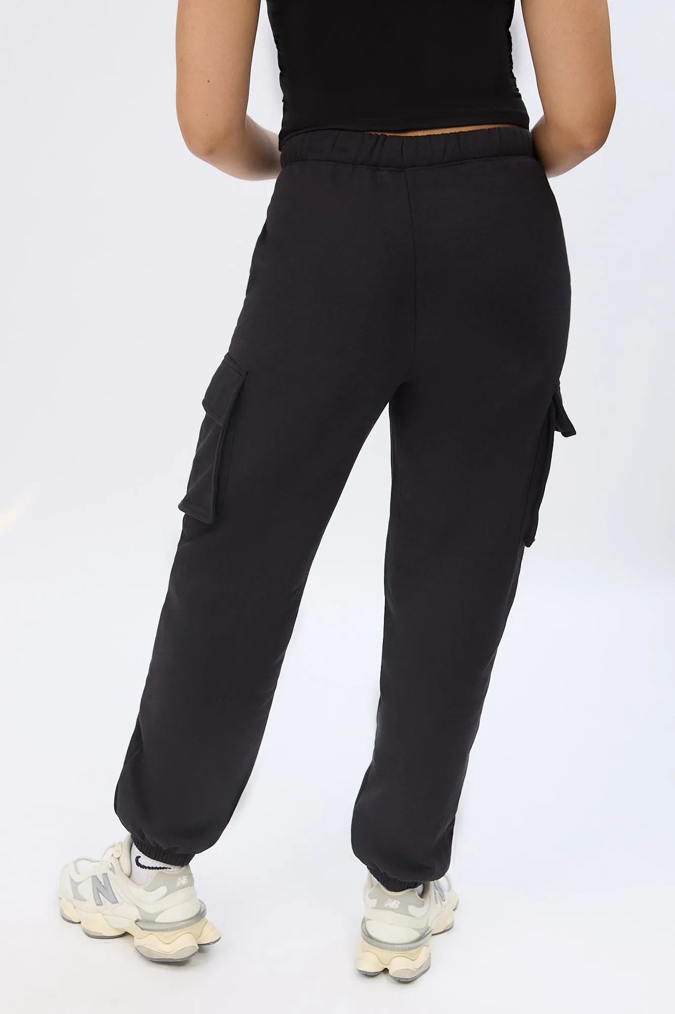 High Rise Baggy Cargo Jogger