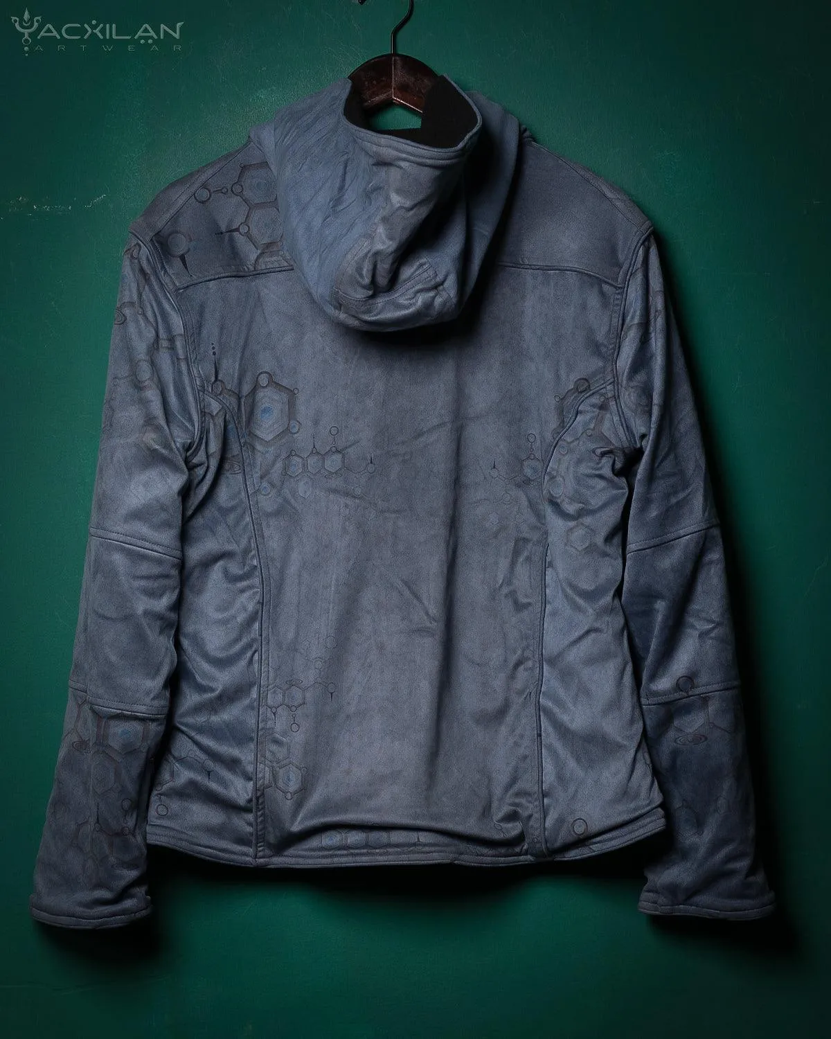 Jacket Men / Fake Leather Swede - BLUE LSDNA