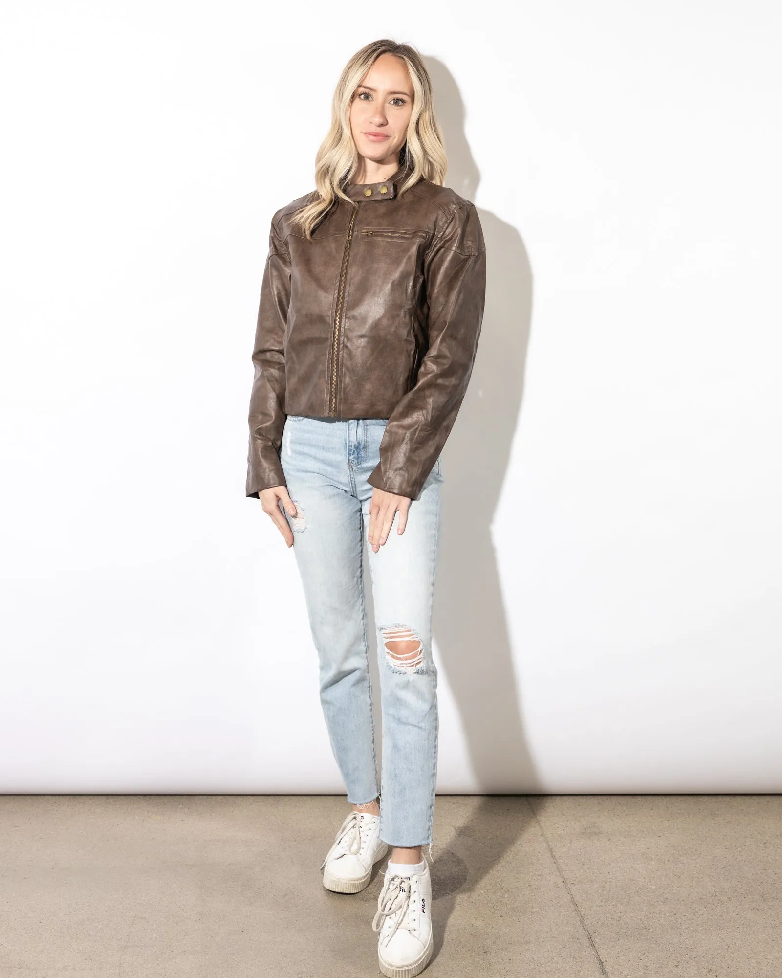 Jaclyn Biker Jacket