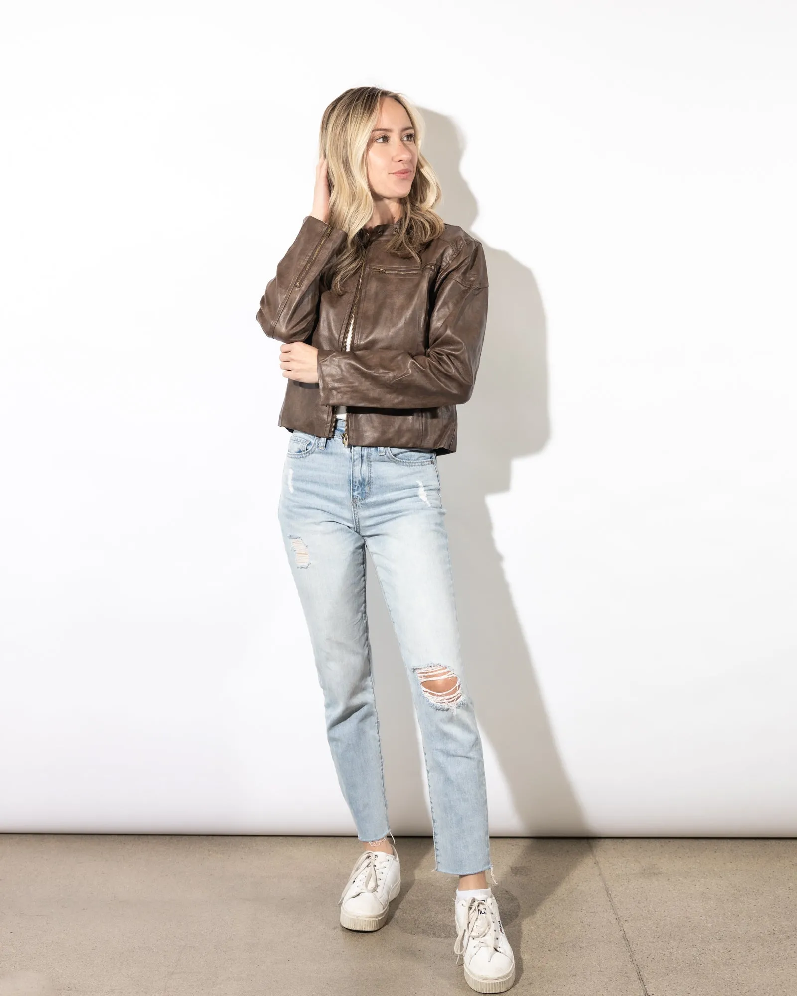 Jaclyn Biker Jacket