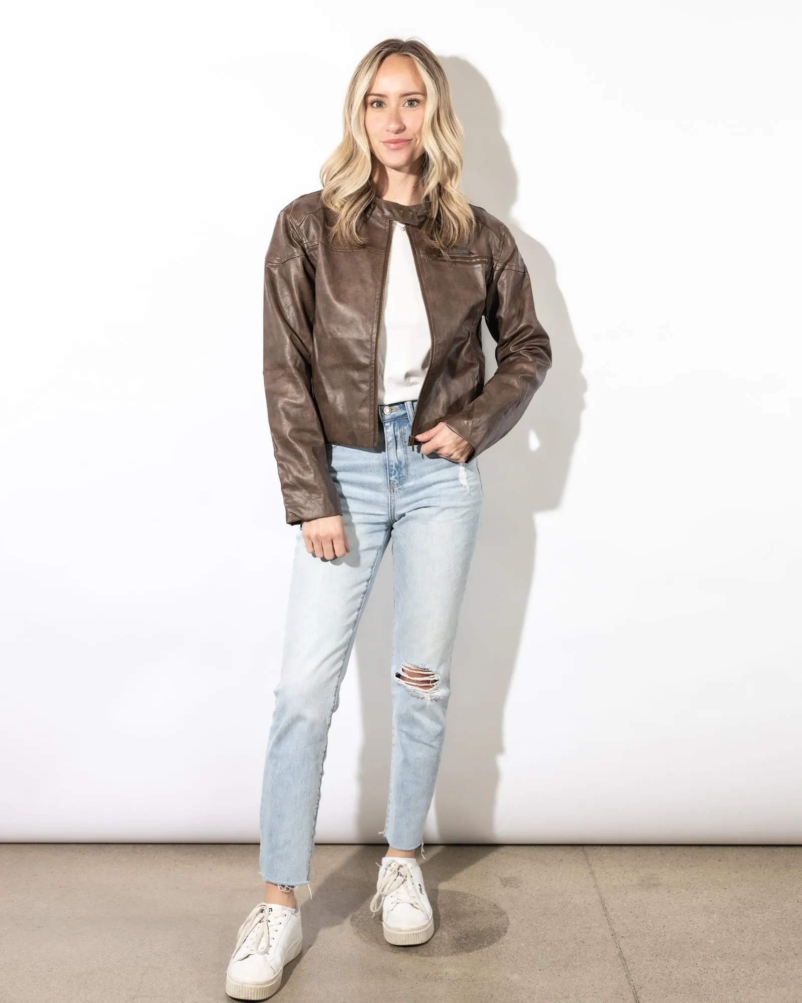 Jaclyn Biker Jacket