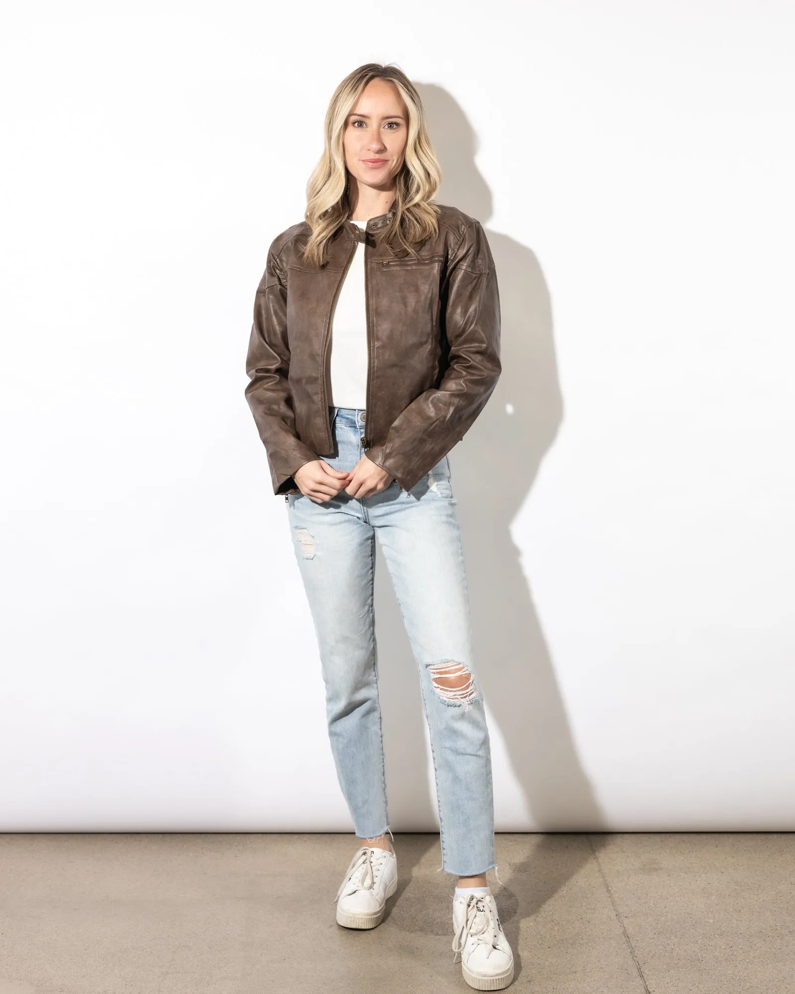 Jaclyn Biker Jacket
