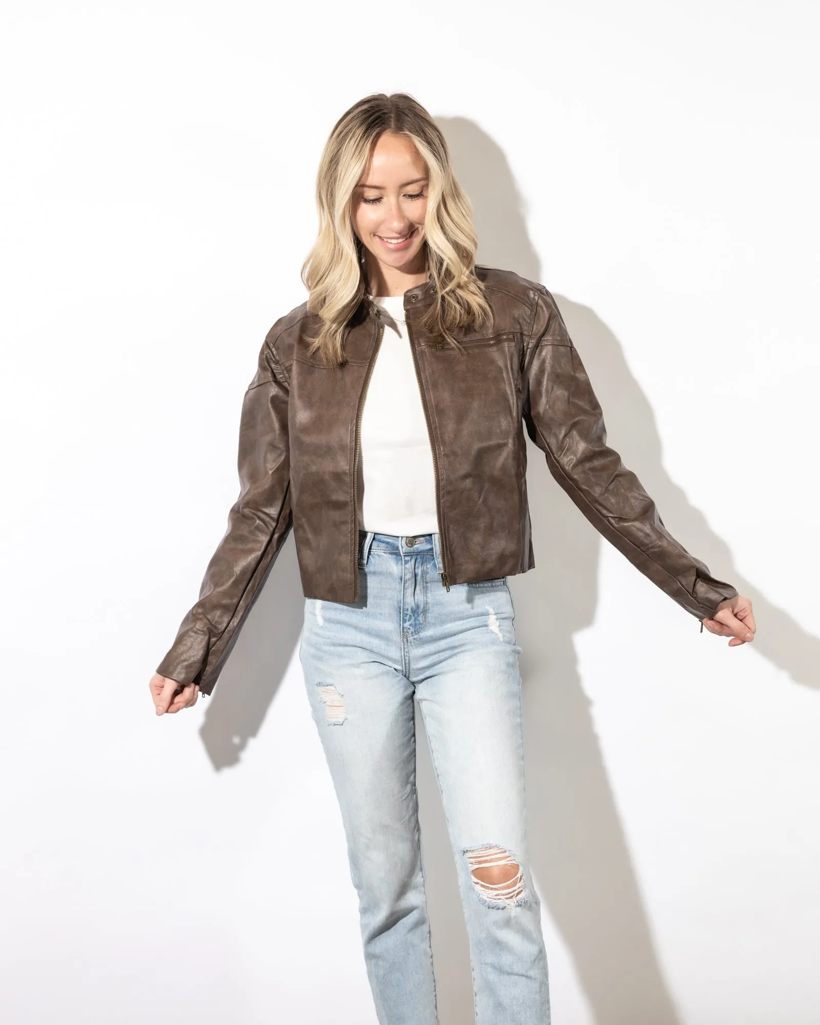 Jaclyn Biker Jacket