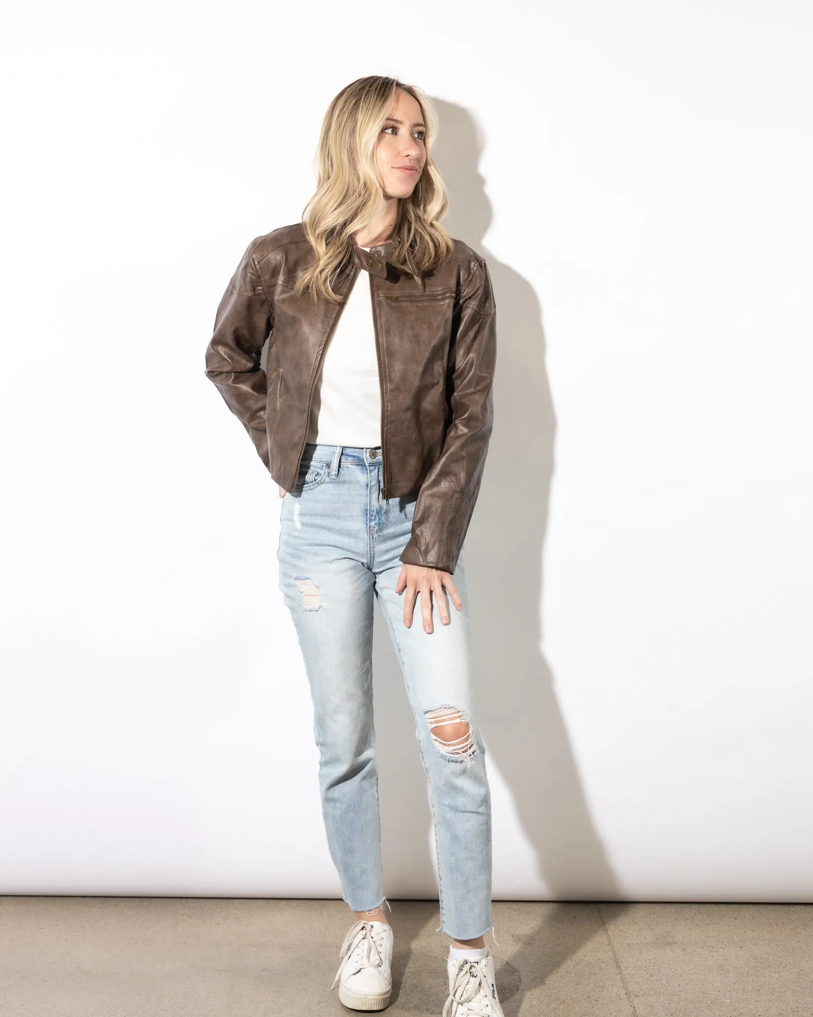 Jaclyn Biker Jacket