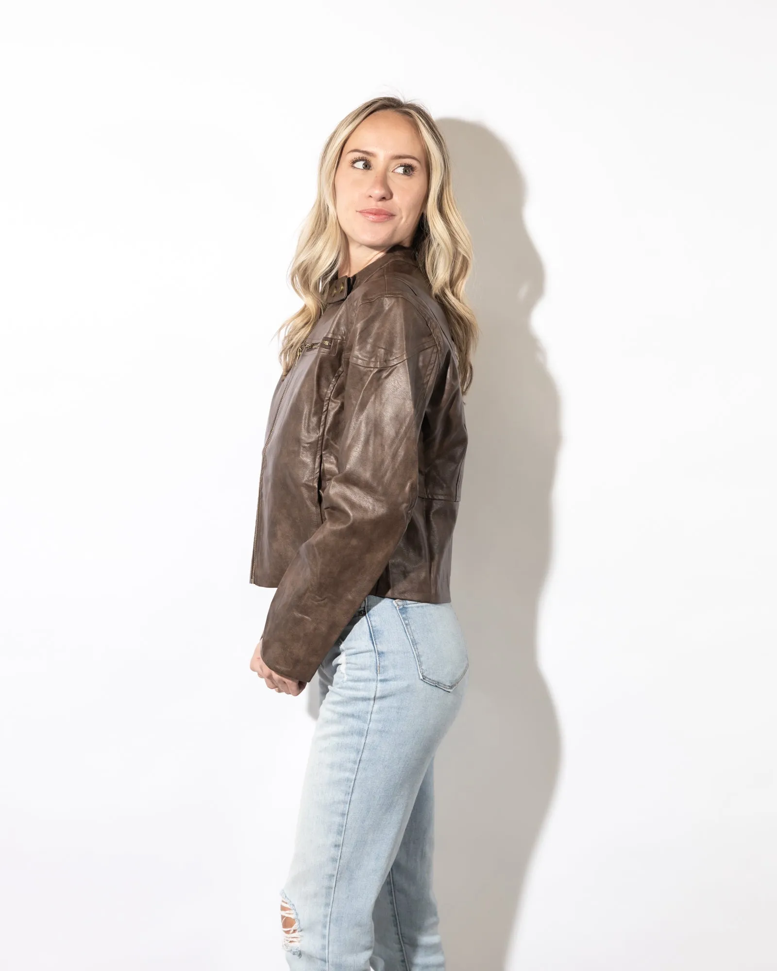 Jaclyn Biker Jacket