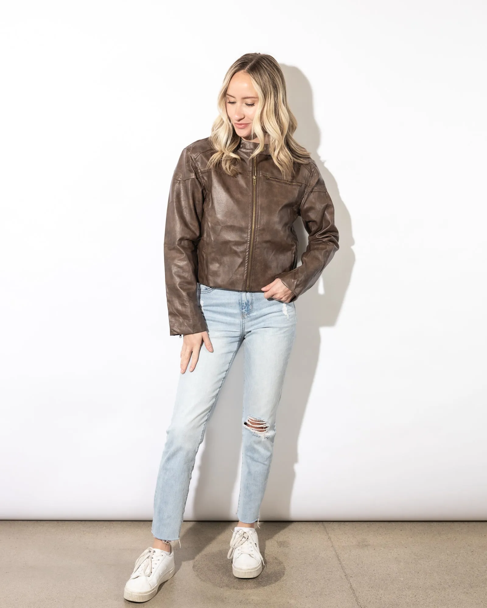 Jaclyn Biker Jacket