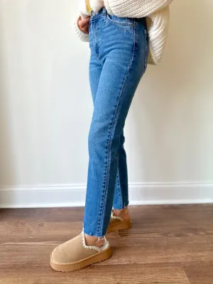 Jamie Straight Leg Jeans- Medium Jamie Straight Leg Jeans- Medium