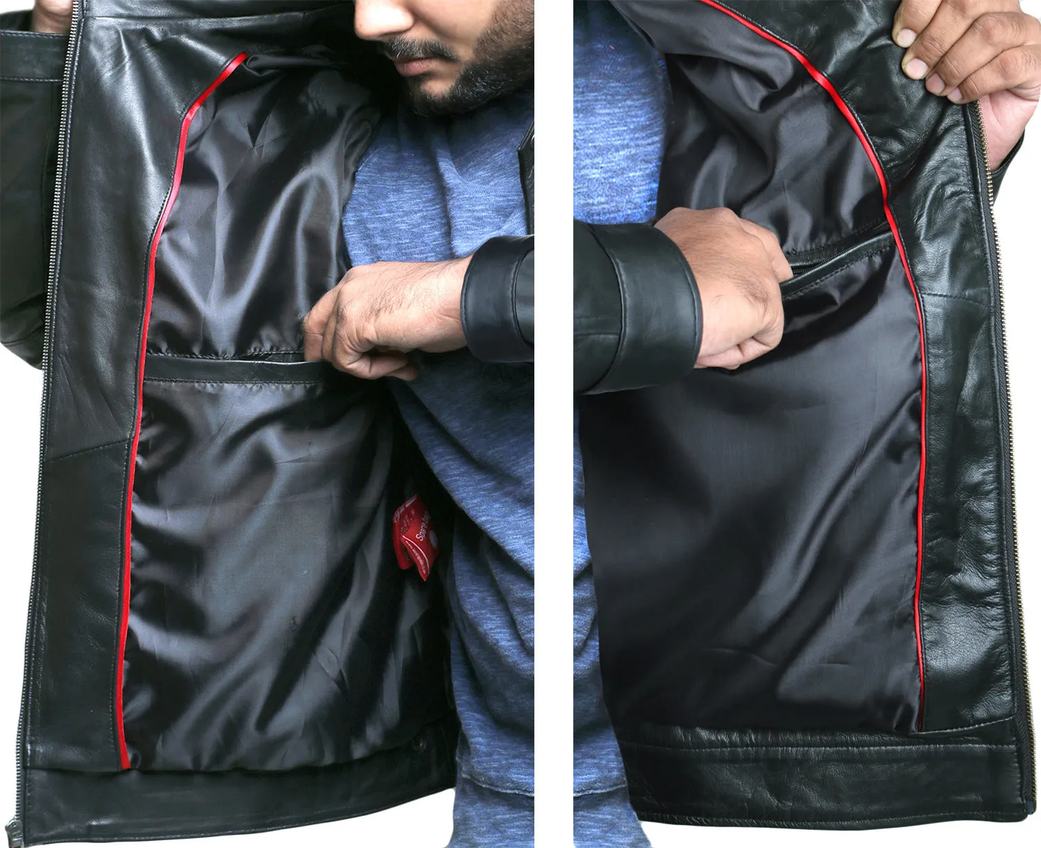 JOHNNY DEPP BLACK MASS LEATHER JACKET - LJH0744