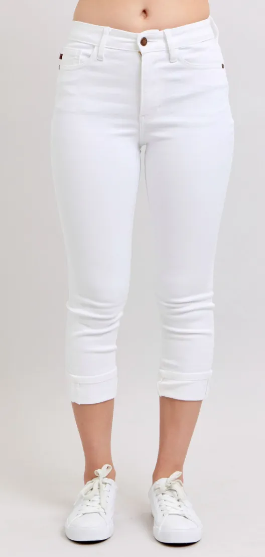 Judy Blue MR Capri with Cuff