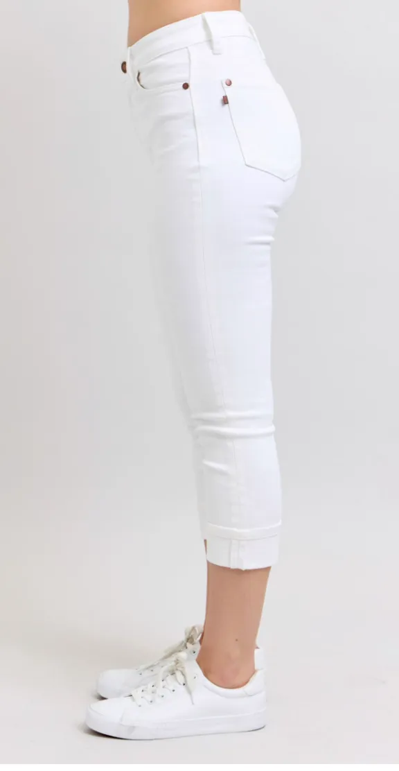 Judy Blue MR Capri with Cuff