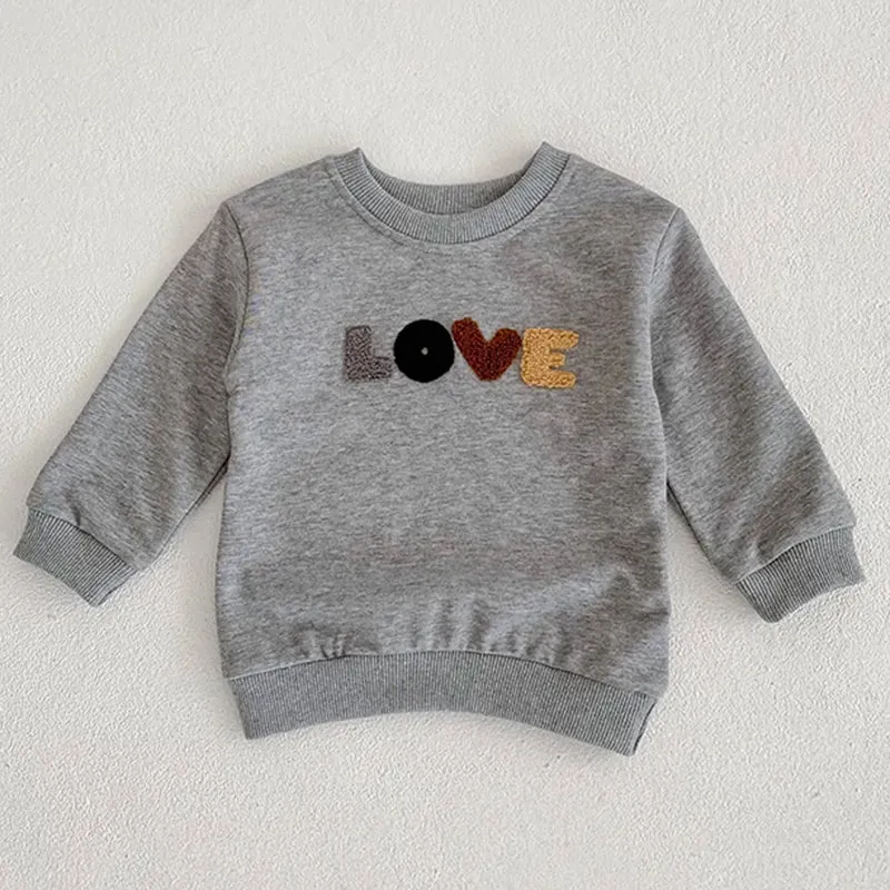 Kids' Spring Hoodies Stylish Korean Pullovers