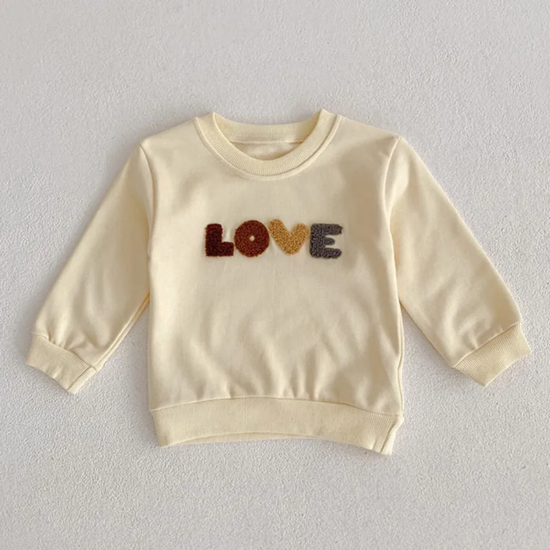 Kids' Spring Hoodies Stylish Korean Pullovers
