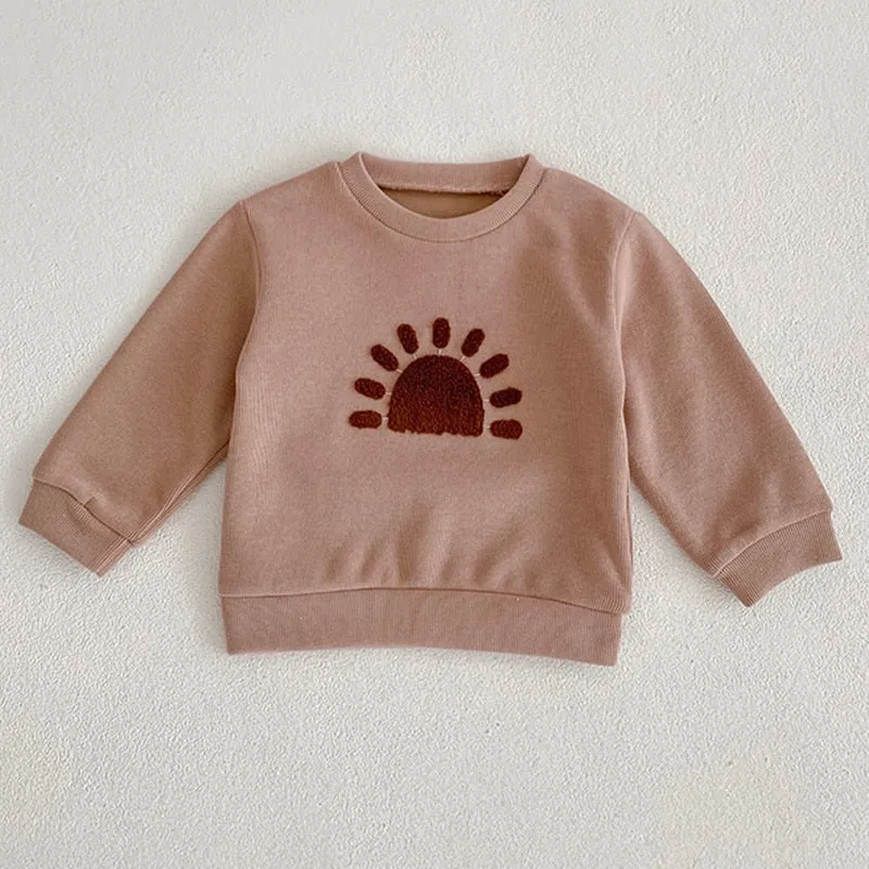 Kids' Spring Hoodies Stylish Korean Pullovers