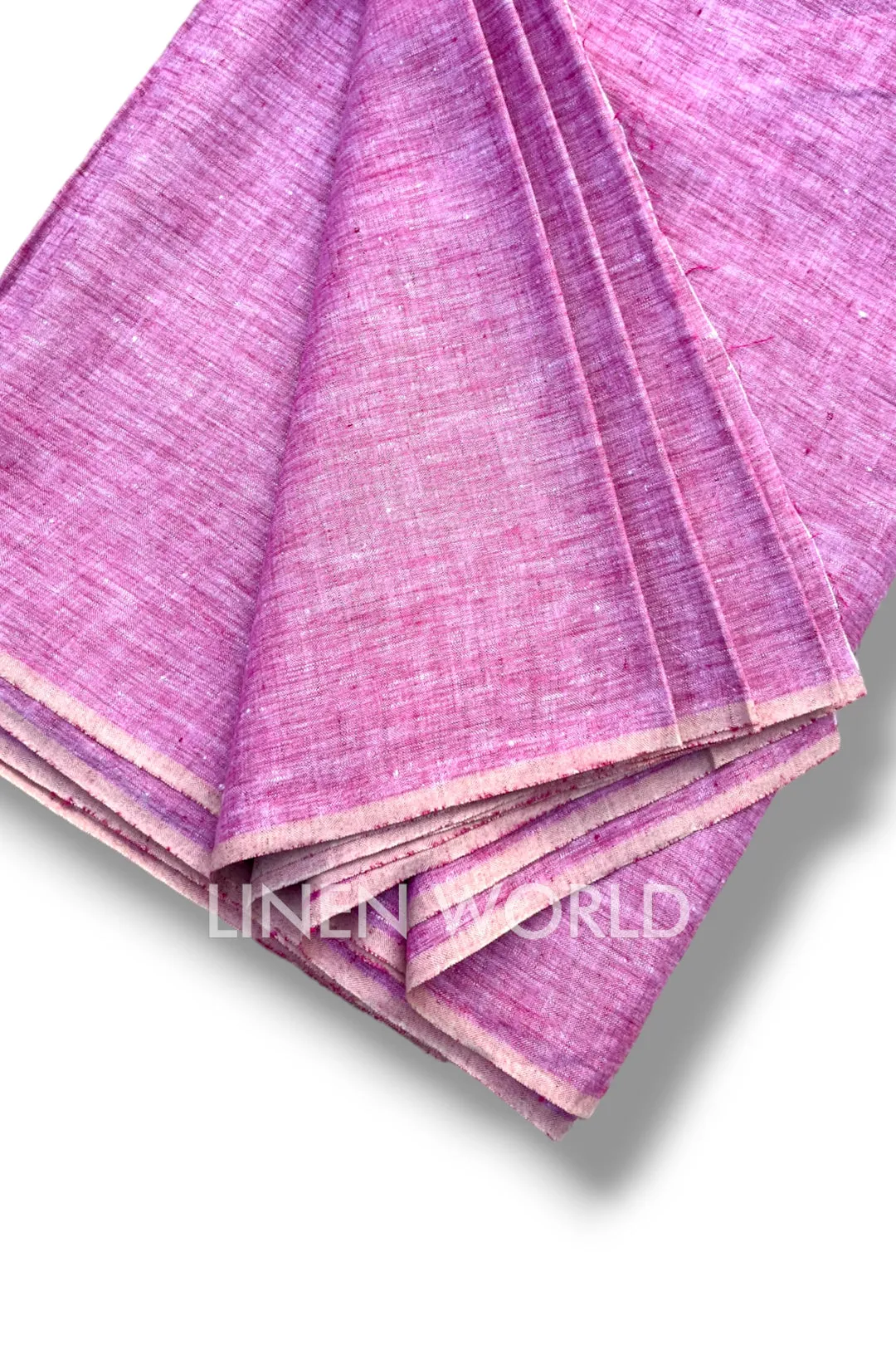 Lavender Pink Linen Fabric (60 Lea)