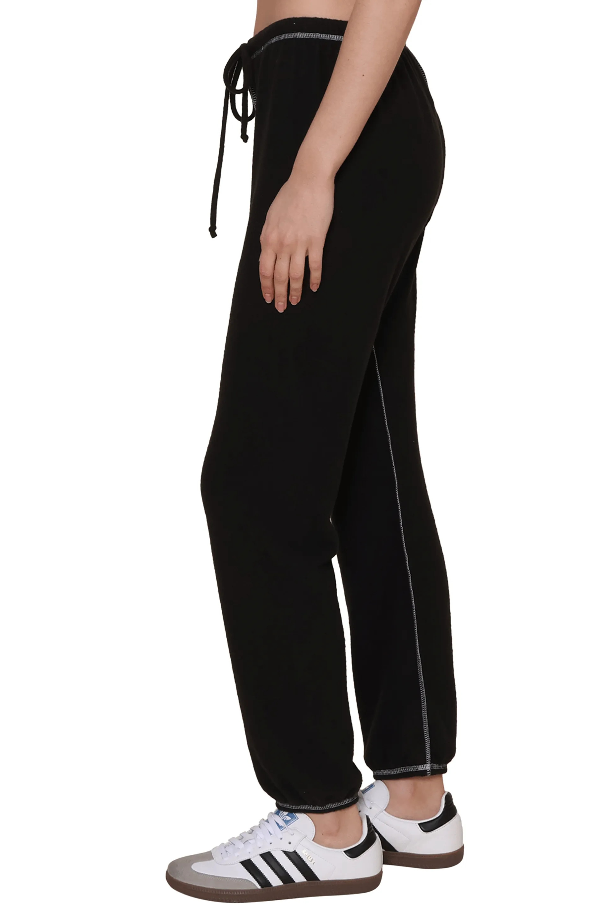 Lazy Day Contrast Sweatpants