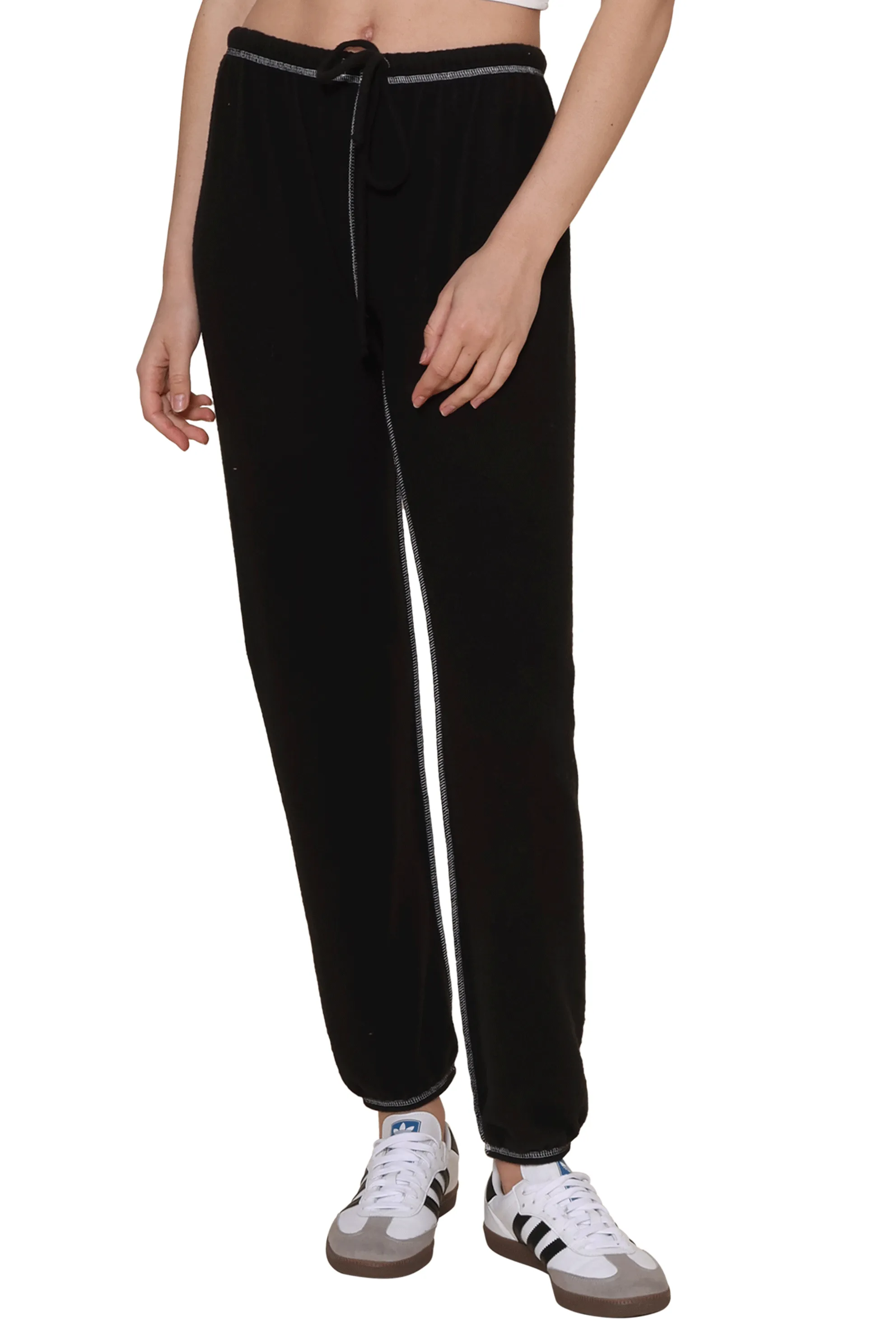 Lazy Day Contrast Sweatpants