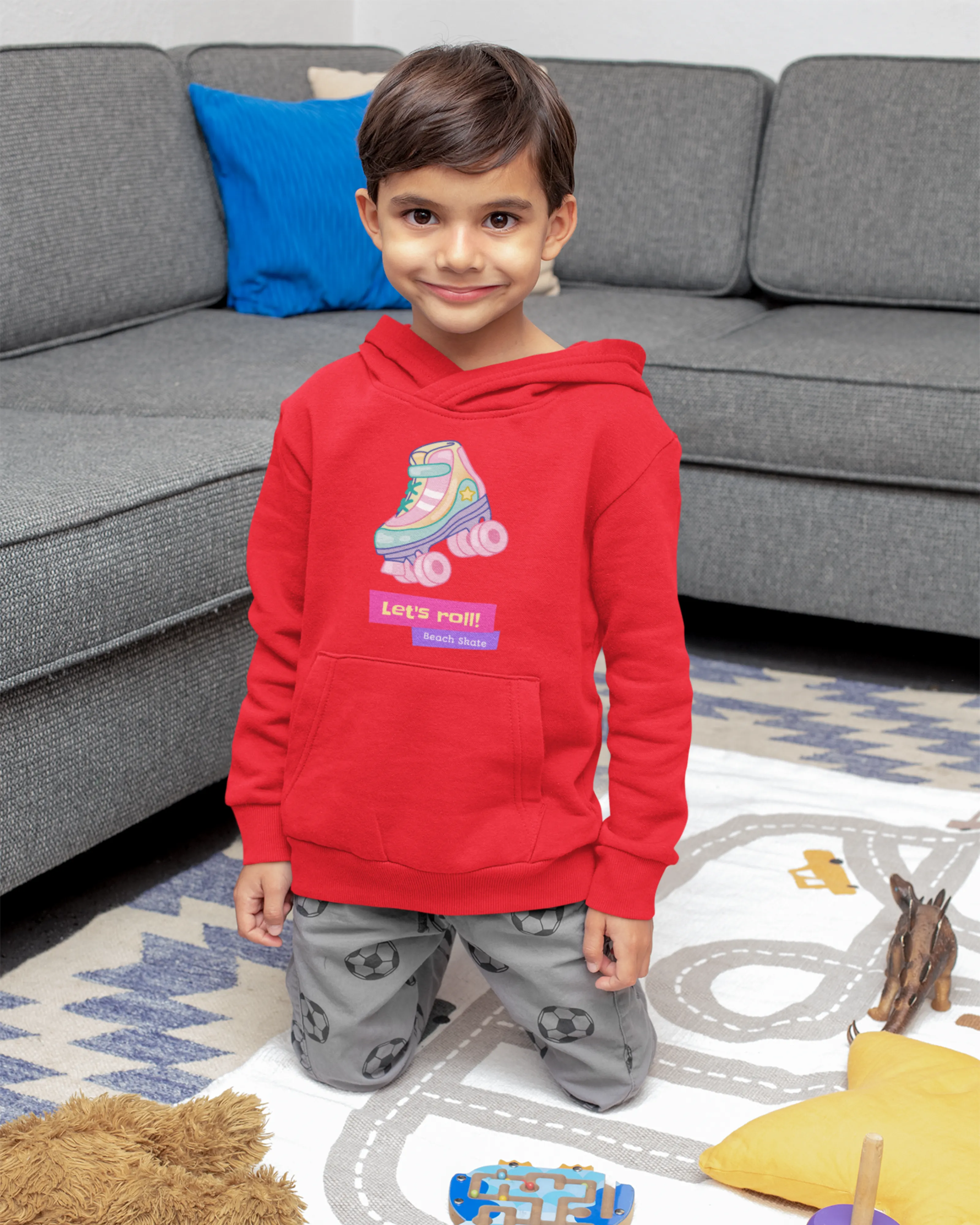 Let's Roll - Kids Unisex Hoodie